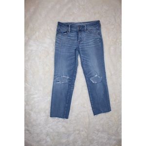 American Eagle cropped jeans